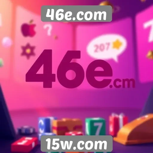 Perspectivas de mercado para jogos no 46e.com